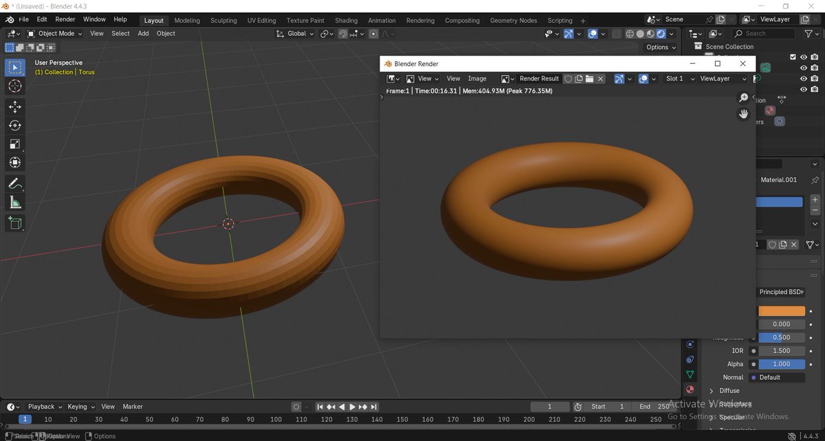 MbangMicheal's tweet image. 🎬 3D has always been my dream.
From Ratatouille to Jimmy Neutron, I was hooked by the magic Disney, Pixar &amp;amp; DreamWorks created.
Thanks to @Yappi, I’m finally learning 3D animation today, here&apos;s how it’s going! 🧵👇
#3DAnimation #Blender #Yappi