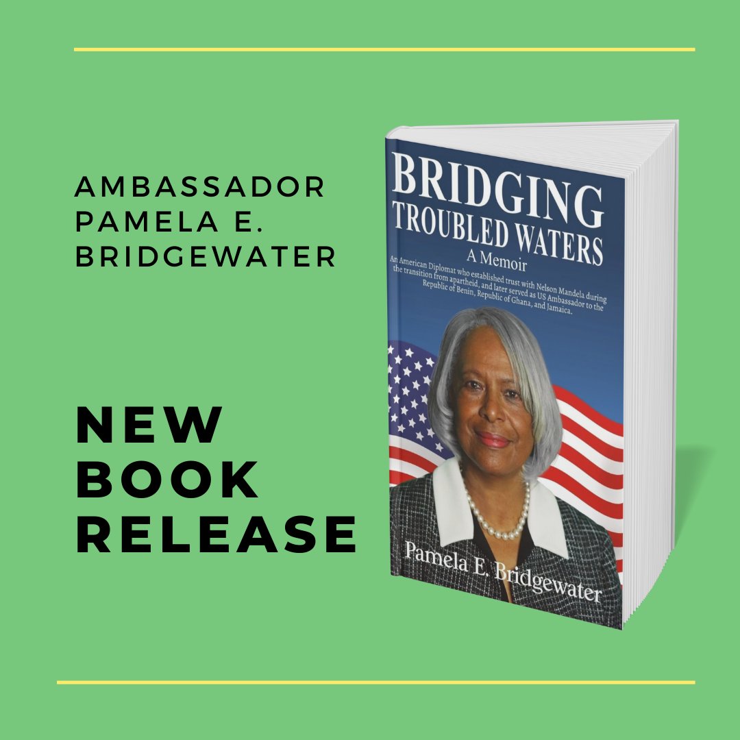 “Bridging Troubled Waters : A Memoir" by Ambassador Pamela E. Bridgewater (Rtd.) is a powerful reflection on her trailblazing diplomatic career.
From Jamaica to South Africa, Ambassador Bridgewater’s work shaped history. Her memoir is available for purchase, don't miss this read!