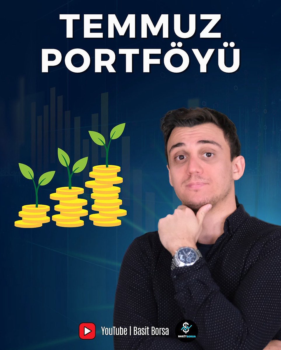 Temmuz Portföyü | Uzun Vadeli Yatırım | Sıfırdan Yatırıma Başladık... youtu.be/kD_W6rohcwk?si… <a href="/YouTube/">YouTube</a> aracılığıyla #bist100 #ekonomi #BORSA