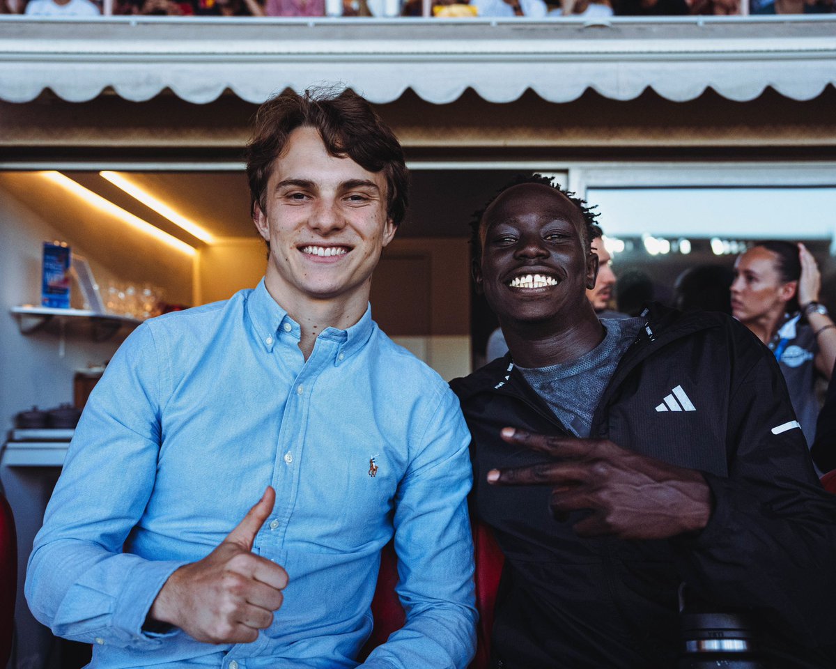 OscarPiastri's tweet image. Loved athletics as a kid. Unbelievable to watch the best up close