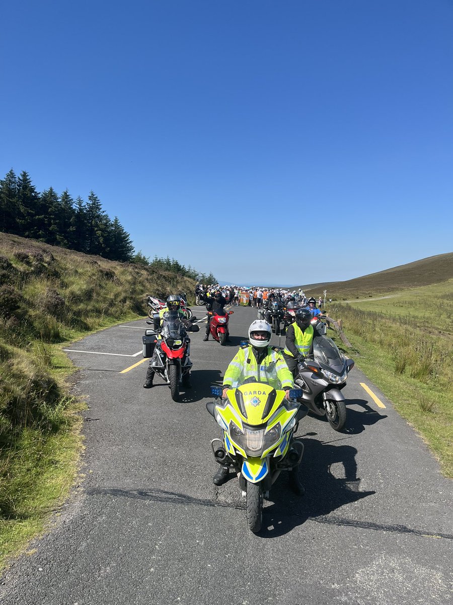 BishopDNulty's tweet image. Another splendid event as 230 took part in the @ColumbanusJ from the Nine Stones to Myshall in super sunshine this morning as part of the XXVI Columbanus Celebrations hosted in @KANDLEi with the support of @Carlow_Co_Co @CarlowCollege @CatholicNewsIRL