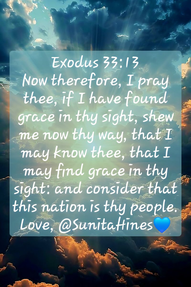 💙🤍Praise God🤍💙

Father, in Jesus' name,
I thank You for Your everlasting love and faithfulness, for You will never leave me or forsake me.
Amen💙🤍💙

And he said, My presence shall go with thee, and I will give thee rest.
Exodus 33:14
Amen💙🤍💙