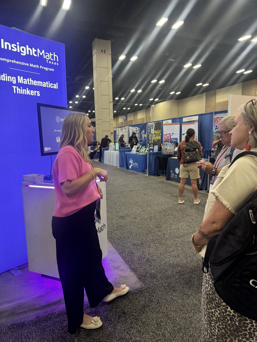 NasAhmad_'s tweet photo. Our team had a blast at CAMT 2025 in San Antonio highlighting ST Math and our new core curriculum, Insight Math! Just imagine if math class was the best part of your students’ day ✨🐧 #CAMT2025 #STMath #InsightMath https://t.co/VkLjz2bta0