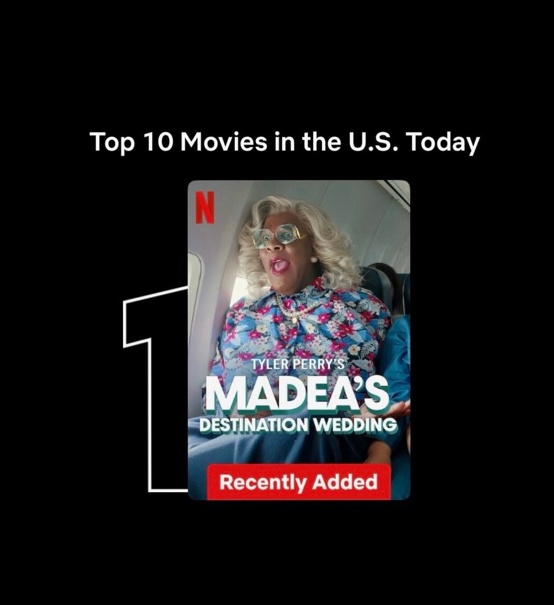 tylerperry's tweet image. I can’t thank you enough and I don’t take this or you for granted. This is movie number 30 and y’all still riding with me! Thankful.