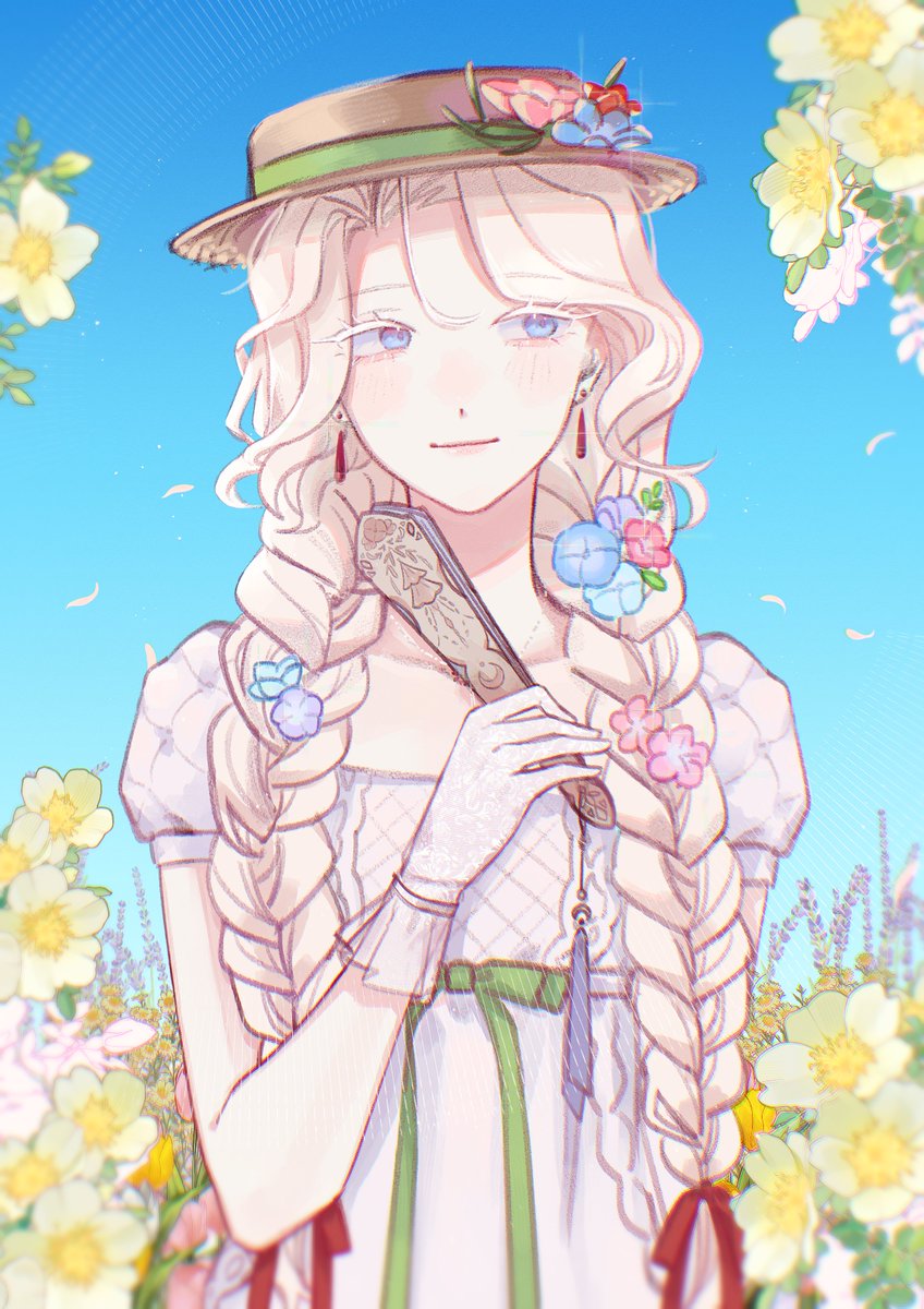 Despina_PIL's tweet photo. -ˋˏ ༻❁ #SPRINGFESTPILss2 ❀༺ ˎˊ-

เดสพิน่าวัย 19 ปีได้ออกมาแตะหญ้าอย่างเต็มใจในวสันต์ฤดู มิใช่เพราะยินยอมที่จะหาคู่หมายคู่ครองอันเป็นที่รักอย่างที่พี่สาวคนโตคาดหวัง เธอเพียงแค่ชอบในกลิ่นดอกไม้ในฤดูนี้
+ https://t.co/IIes3ufQmX