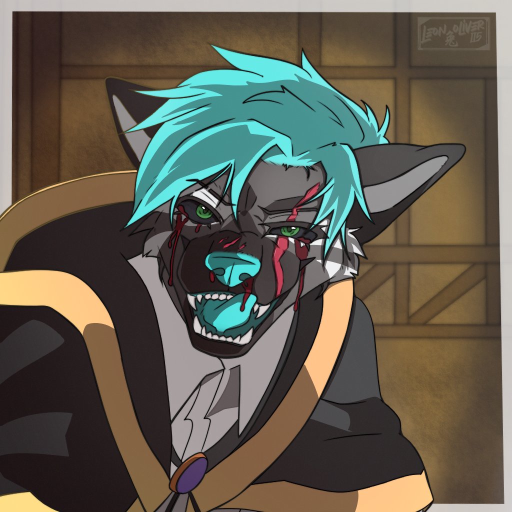 Still in this <a href="/Vironect/">🐉Vironect🐉</a> i loved drawing this ✨ straight out of a anime fight scene.

Follow me for more and updates on works🙏
 #furryartist #artist #new #furry #commissionart #discord