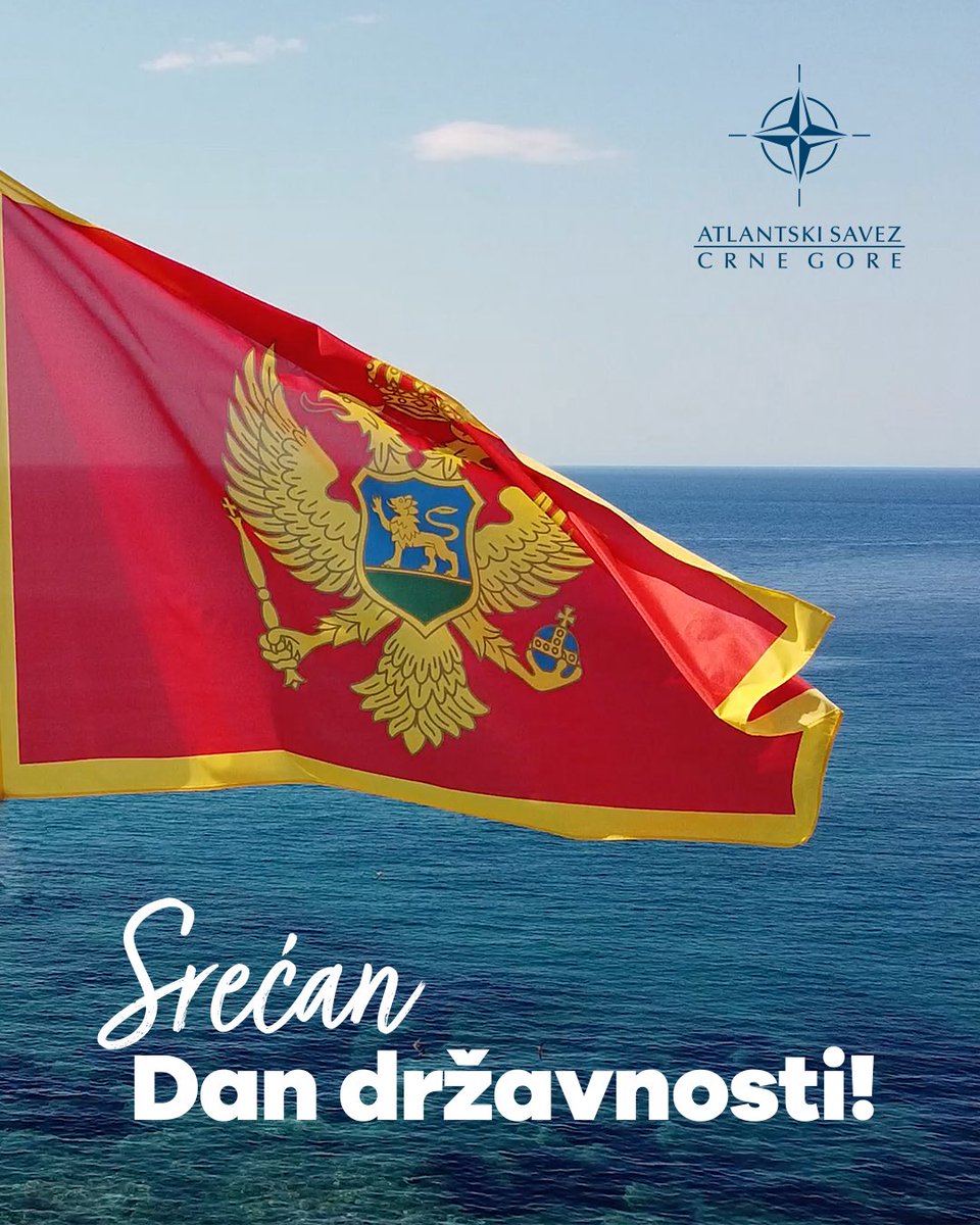 acm_ascg's tweet photo. Srećan Dan državnosti svim građankama i građanima Crne Gore! 🇲🇪🇲🇪

#ascg #13jul #dandržavnosti https://t.co/dKzlcLZbJe