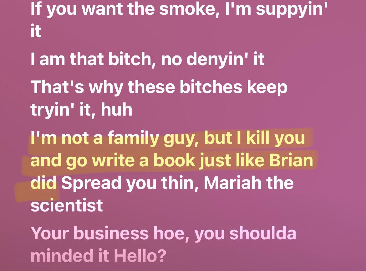 uhnelly's tweet image. Another classic why would @themonaleo say that lyric