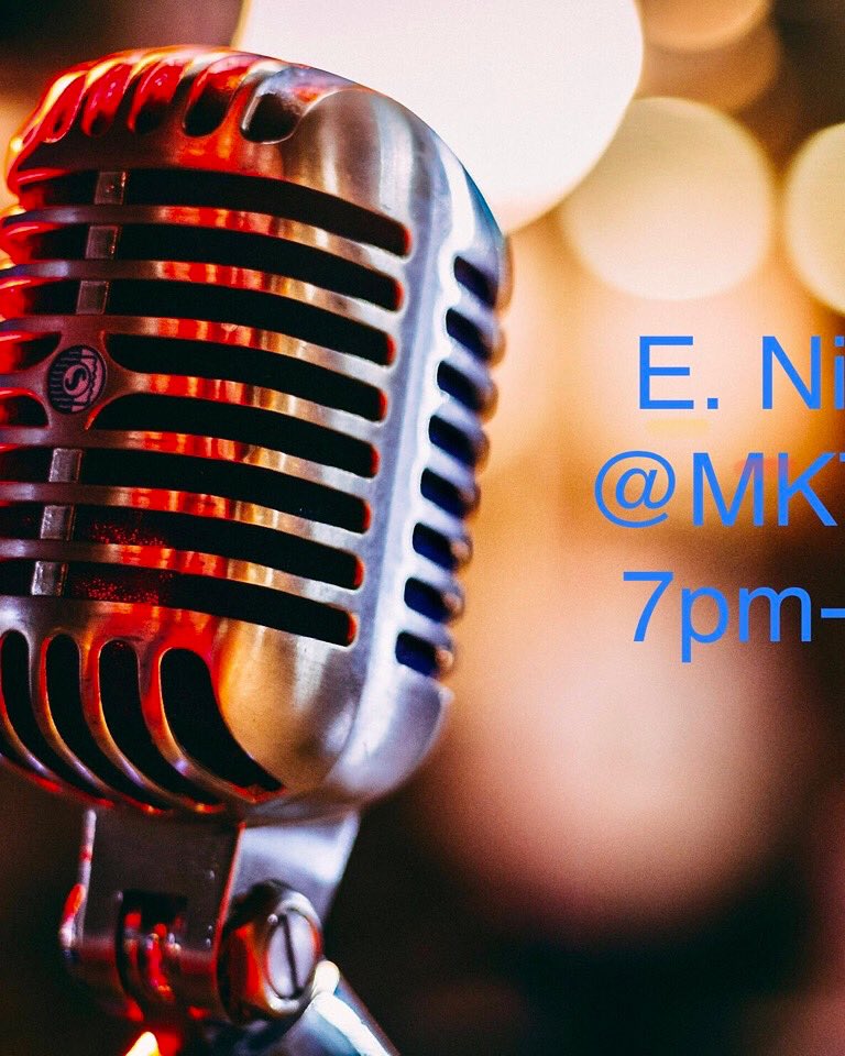 It's <a href="/MKTBAR/">MKT BAR</a> (downtown) this evening from 6pm-8pm🎶🎙️🎸🎶