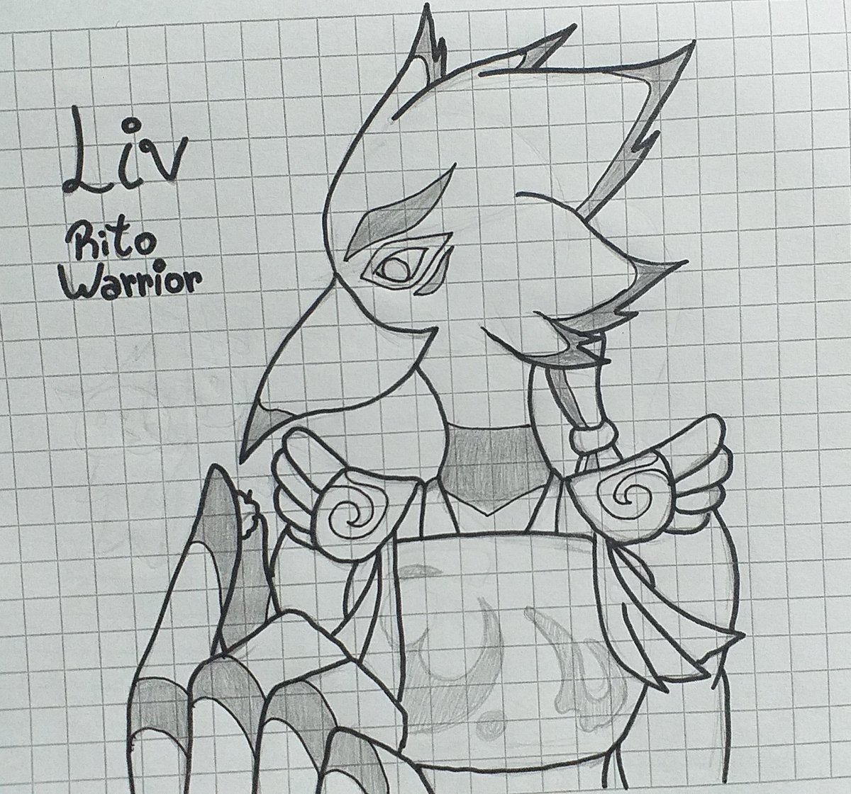 user_killers's tweet photo. I forget to post this one!

#Oc #RitoWarrior https://t.co/Xa9iWbHP8I