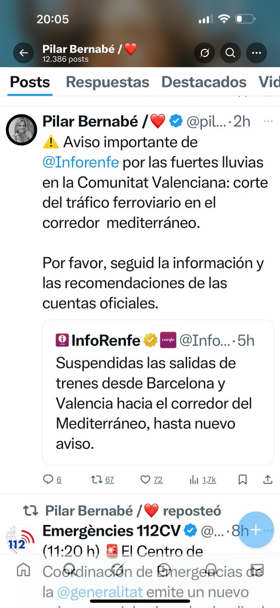 Inma Sánchez (@kayaya19) on Twitter photo Hey, Mazón!
Que lxs valencianxs estamos bien, eh? . Tu, tranquilo, sigue con tu fin de semana largo y no te agobies.
‼️Ya nos cuida <a href="/pilarbernabe/">Pilar Bernabé /❤️</a> ‼️ Hey, Mazón!
Que lxs valencianxs estamos bien, eh? . Tu, tranquilo, sigue con tu fin de semana largo y no te agobies.
‼️Ya nos cuida <a href="/pilarbernabe/">Pilar Bernabé /❤️</a> ‼️
