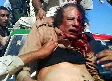 Asi como el pueblo hizo con Gaddafi, el pueblo de #Cuba hara contigo.