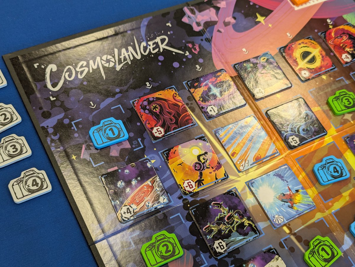 drewstees's tweet image. 🎲 Stop by Barnes &amp;amp; Noble in Lancaster, PA for a demo of Cosmolancer! 🎲 Running today until 4:30pm. Simple rules but lots to consider in this interactive tile laying game from designer Reiner Knizia...plus psychedelic space whales!!! 🚀🐋

#boardgames
@AvalonHill
@DexEnvoy