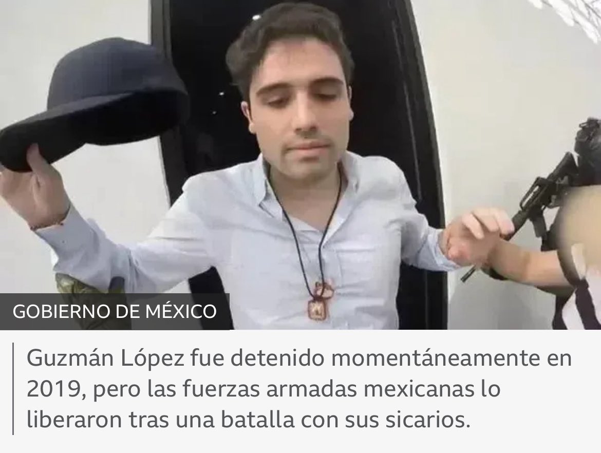 📍🔥🇺🇸🇲🇽¿A qué cómplices puede delatar Ovideo Guzmán? 
👉🏻 Según indica la investigadora de Brookings Vanda Felbab-Brown, la pregunta clave aquí es si Ovidio “el Ratón” dará información únicamente sobre los grupos criminales -el Cártel Sinaloa o el Cártel Nueva Generación-, o si