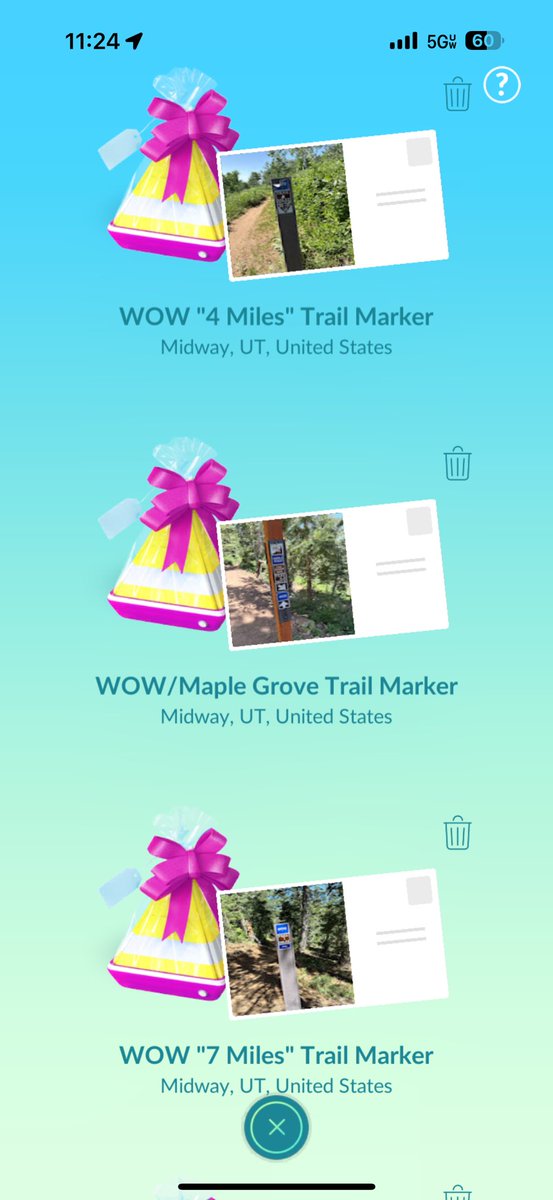 GoProCraig's tweet image. So cool when you nominate Pokéstops on your favorite local trail system and they all get approved! One even turned into a gym! ⛰️🚵🌲 #PokemonGO #NianticWayfarer #Pokestop #Wasatch #HeberValley