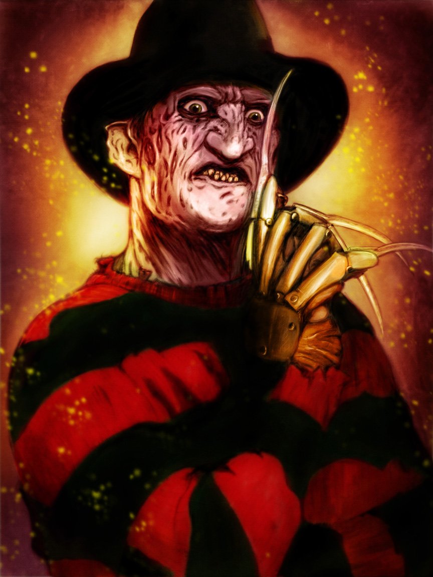 Freddy Krueger by JohnBranhamArt