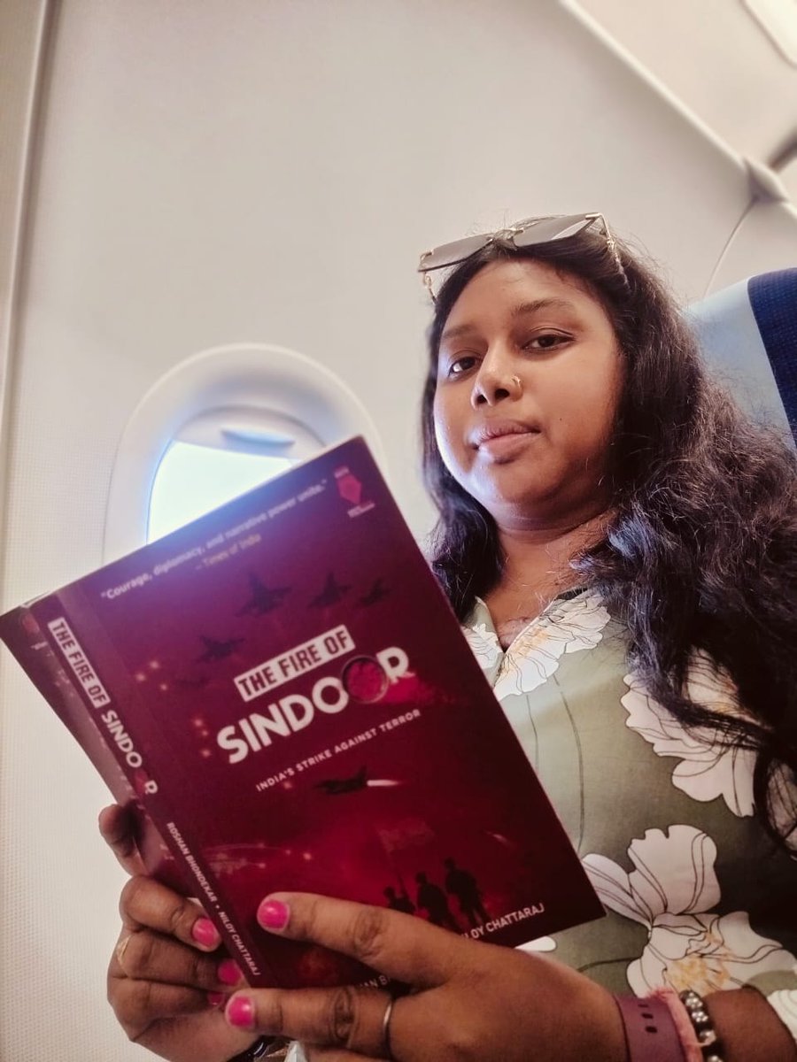 Kanchan Ugursandi 🇮🇳 (@bikergirlkancha) on Twitter photo The Fire Of Sindoor 🔥
India's Strike Against Terror .
One more book comes in my collection. Thank you <a href="/roshan_b/">Roshan Bhondekar</a> for all your efforts. I am on vacation and have good enough time to read #TheFireOfSindoor
If anyone wants this book they can order via Amazon.
Link below 👇 The Fire Of Sindoor 🔥
India's Strike Against Terror .
One more book comes in my collection. Thank you <a href="/roshan_b/">Roshan Bhondekar</a> for all your efforts. I am on vacation and have good enough time to read #TheFireOfSindoor
If anyone wants this book they can order via Amazon.
Link below 👇