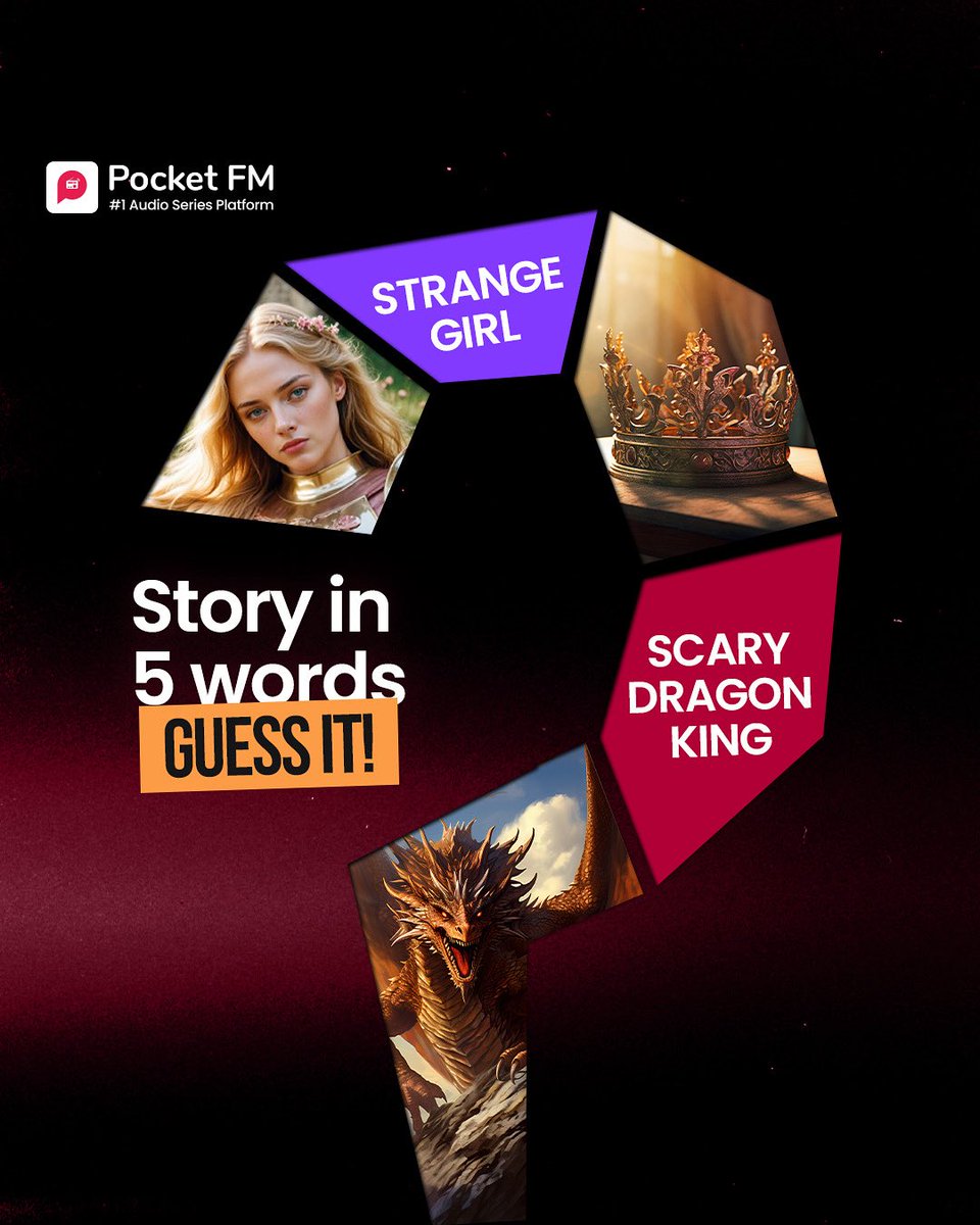Can you guess the series? Here’s a hint: it’s about a beautiful princess and her scary father.
Comment your guesses below.

#PocketFM #AudioJourney #audioentertainment #audioseries #writeforpocketfm #storytellers