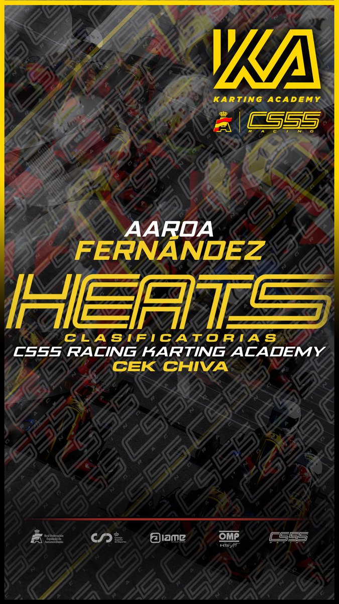 🏁 La pole de la CS55 Racing Karting Academy.

#CS55RacingKartingAcademy <a href="/Carlossainz55/">Carlos Sainz</a>