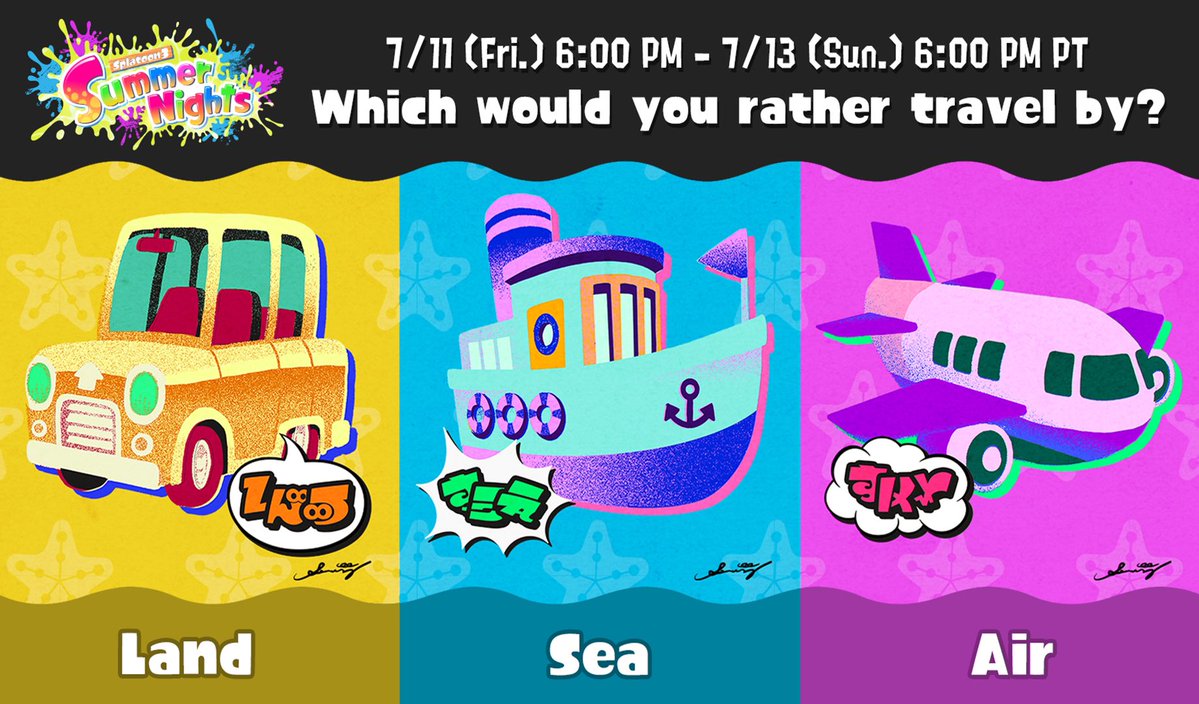 What team you on for Splatfest Land, Sea, or Air? Streaming Splatfest Tonight!!! #Splatoon3 #Switch2