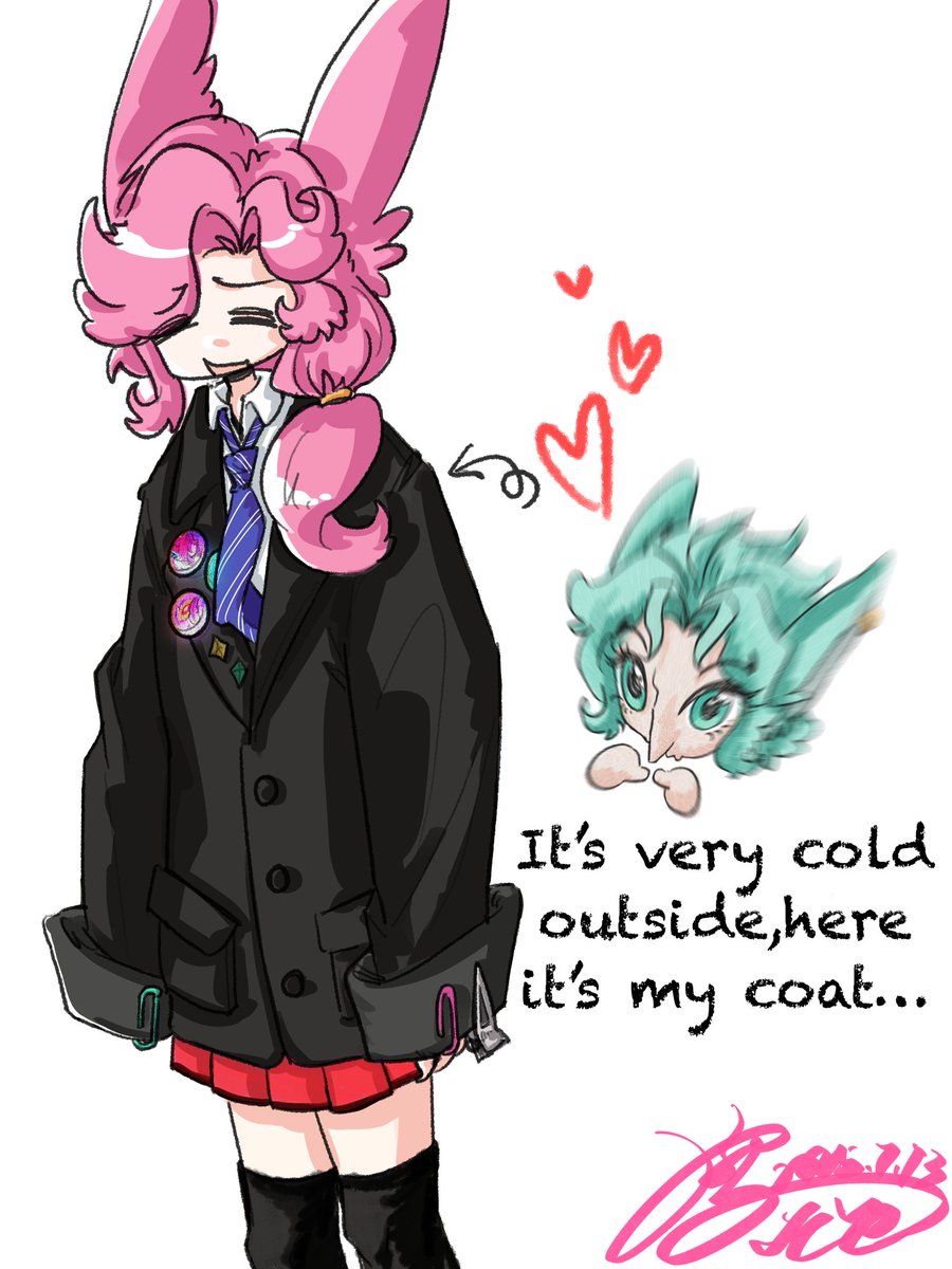 YI1JIE7's tweet image. X:When my boyfriend wants to see me wear his coat.
#xayah #rakan #yayakan