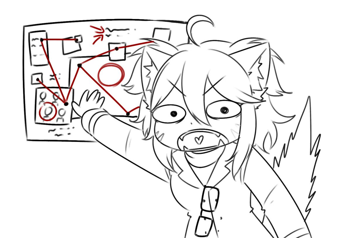 Fangs shown!!! Or are they canines??