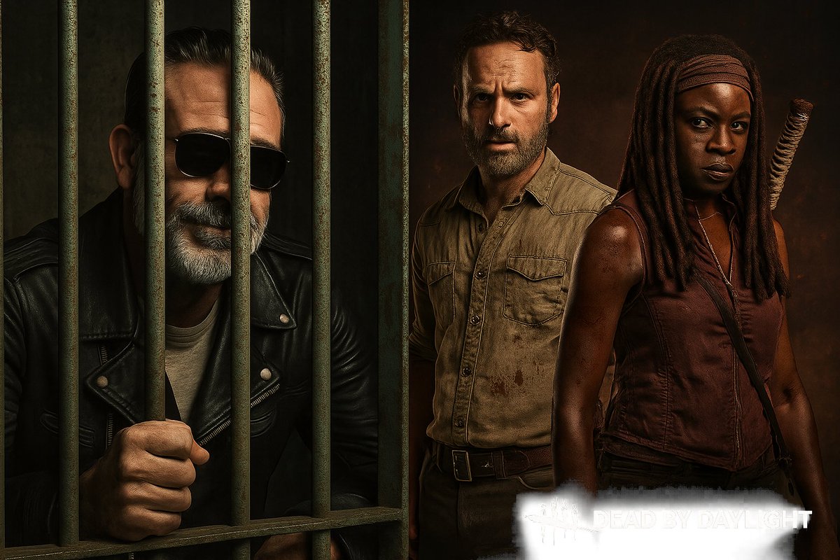 ¡Bueno, bueno, bueno... miren quiénes se arrastraron hasta el Reino del Ente! Rick y Michonne se unen a #DeadbyDaylight como nuevos supervivientes. ¿Y yo? Aún encerrado, viendo cómo mis viejos amigos juegan al escondite con asesinos. Qué ironía, ¿no? 😈 #TheWalkingDead
