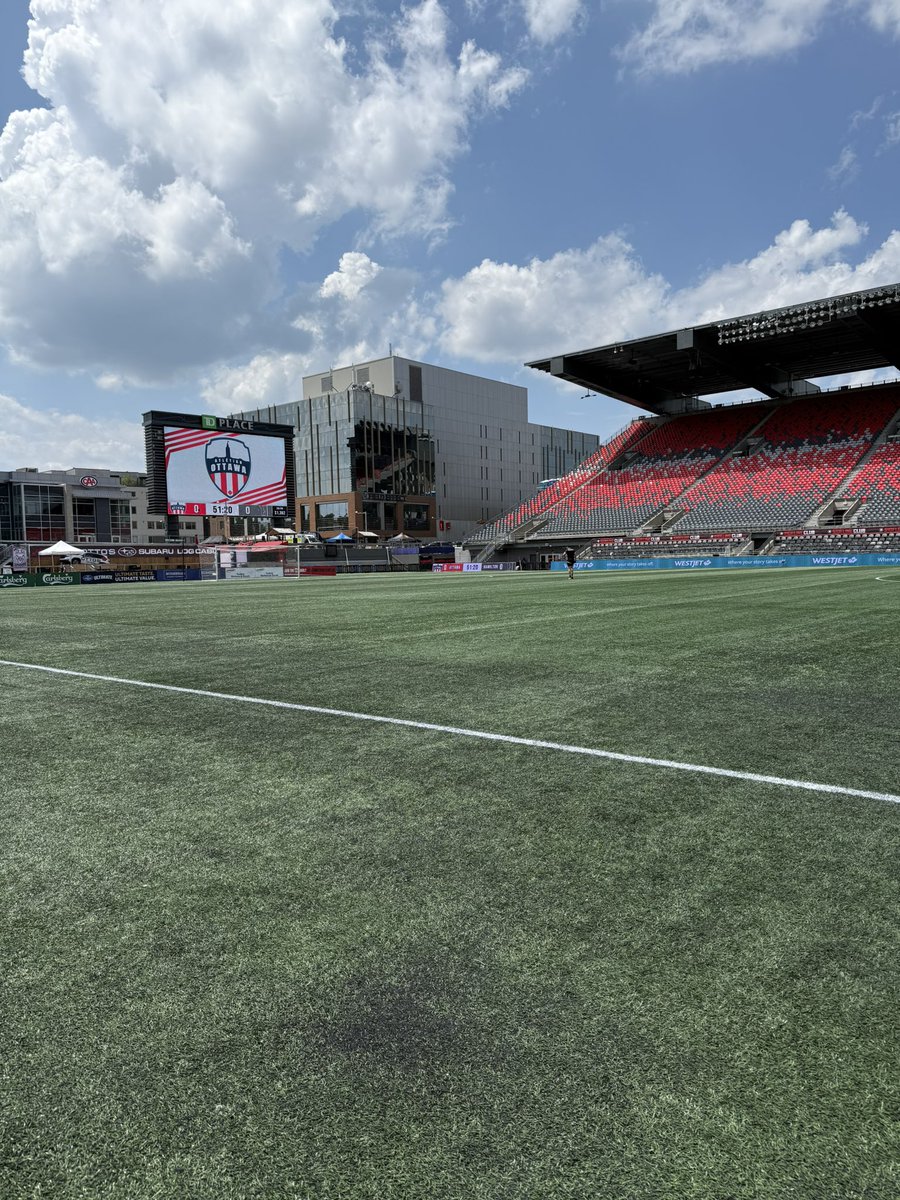 Great day in the nations capital for <a href="/atletiOttawa/">Atlético Ottawa</a>. Tune in at 3pm on <a href="/TSN1200/">TSN 1200 Ottawa</a> for all the action! #CPL