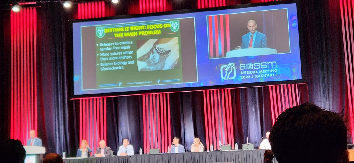 RJuddRobinsMD's tweet image. Debating when, how, and why to surgically treat rotator cuff injury and pathology at #AOSSM25 @aossm1972 #savetheshoulder