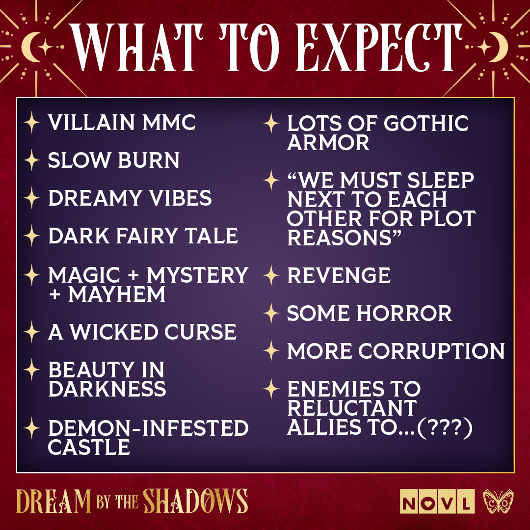theNOVL's tweet image. ONE MONTH until Dream by the Shadows by @LoganKarlie_ is in the world! Here's what you can expect!!
thenovl.com/landing-page/n…