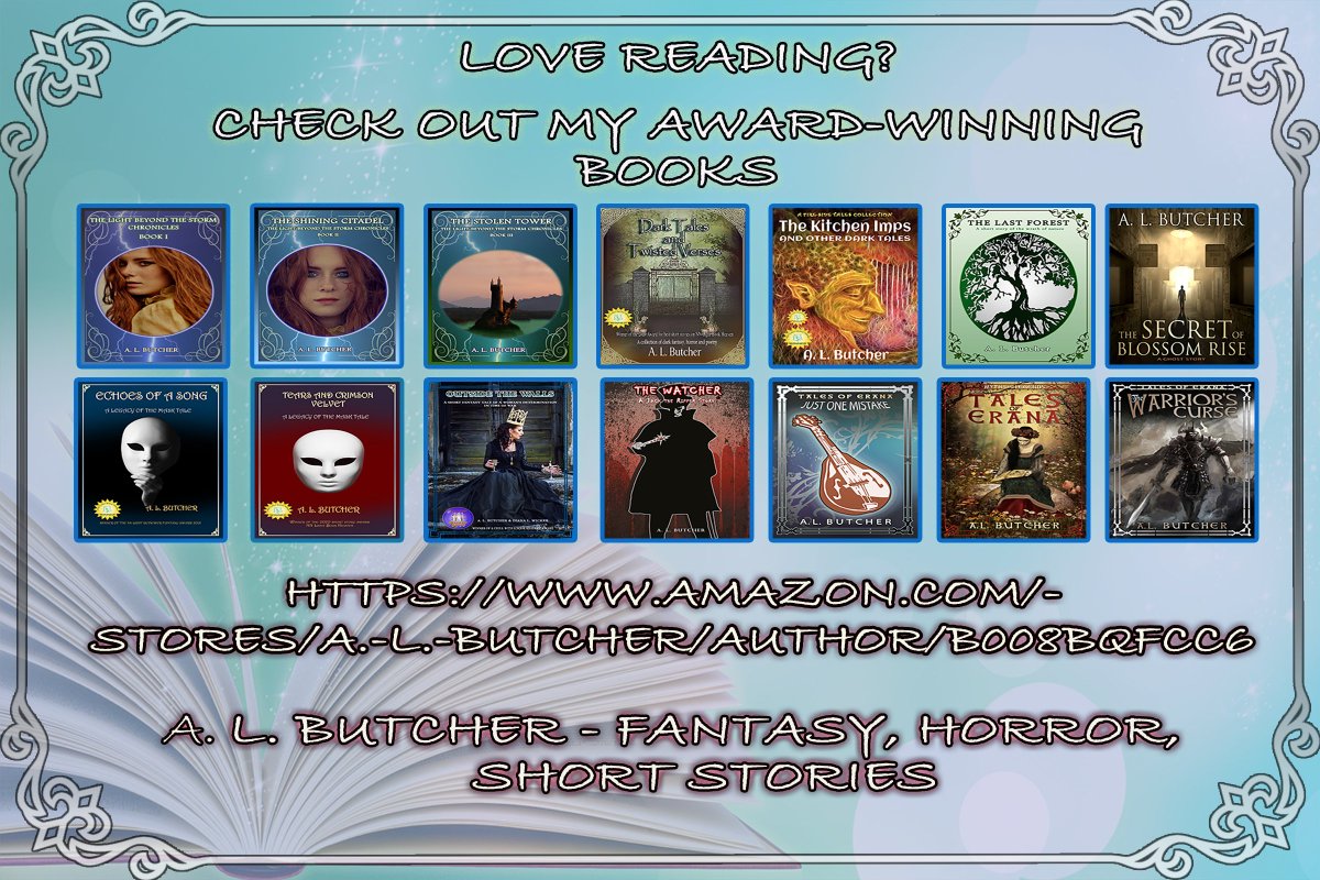 libraryoferana's tweet photo. Love reading? Like #fantasy with fizz and dark #fantasy? Check out my books on Amazon.
Award-winning fantasy, horror, short stories, poetry and historical fantasy.
#Shortfantasy #Horror #HistoricalFantasy
https://t.co/FTN0qOpsZp
https://t.co/hxddIuSq7Z https://t.co/Qv8TEJMH4I https://t.co/VcqjloVIsf