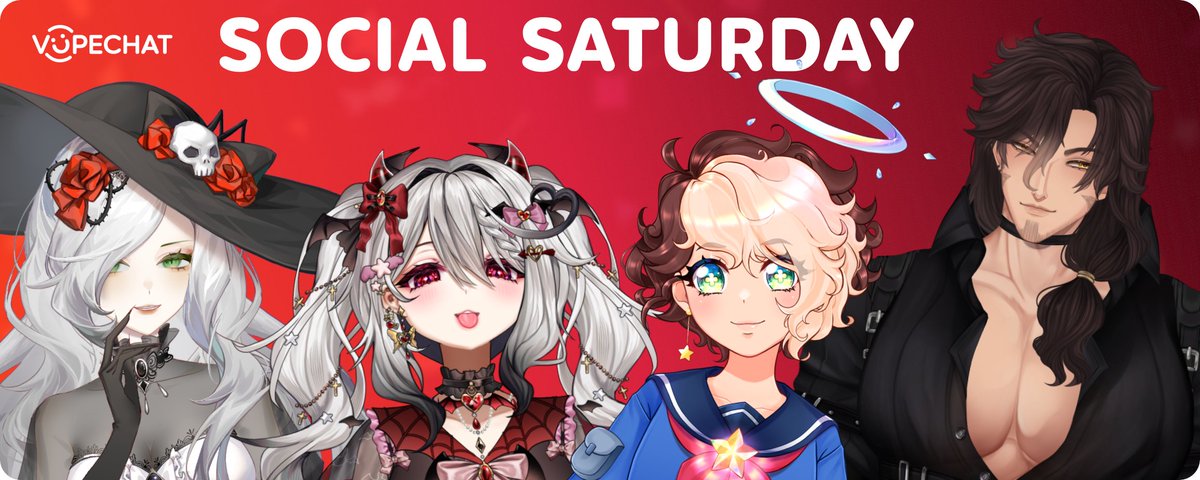 Vupechat (@vupechat) on Twitter photo ๐โจ TIMELINE POSITIVITY BREAK โจ๐
Tired of the doomscroll? Social Saturday is here to save the day ๐
Ditch the algo for authentic, immaculate vibes with <a href="/CupieVT/">Cupie ๐๐ฆ</a> + <a href="/RainyRentyn/">Rainy โฆ Magical Girl ๐ง๏ธโจ</a> + <a href="/KindredSpiritYT/">Kindred Spirit VA ๐๏ธ๐ Indie Vtuber ๐ง๐ท</a> + <a href="/Daresiel/">Daresiel || 2.0 Debut TBA ๐๏ธ๐ถ</a> & HUNDREDS of new frens!
SEEYA SOON โข vupechat.com ๐ ๐โจ TIMELINE POSITIVITY BREAK โจ๐
Tired of the doomscroll? Social Saturday is here to save the day ๐
Ditch the algo for authentic, immaculate vibes with <a href="/CupieVT/">Cupie ๐๐ฆ</a> + <a href="/RainyRentyn/">Rainy โฆ Magical Girl ๐ง๏ธโจ</a> + <a href="/KindredSpiritYT/">Kindred Spirit VA ๐๏ธ๐ Indie Vtuber ๐ง๐ท</a> + <a href="/Daresiel/">Daresiel || 2.0 Debut TBA ๐๏ธ๐ถ</a> & HUNDREDS of new frens!
SEEYA SOON โข vupechat.com ๐