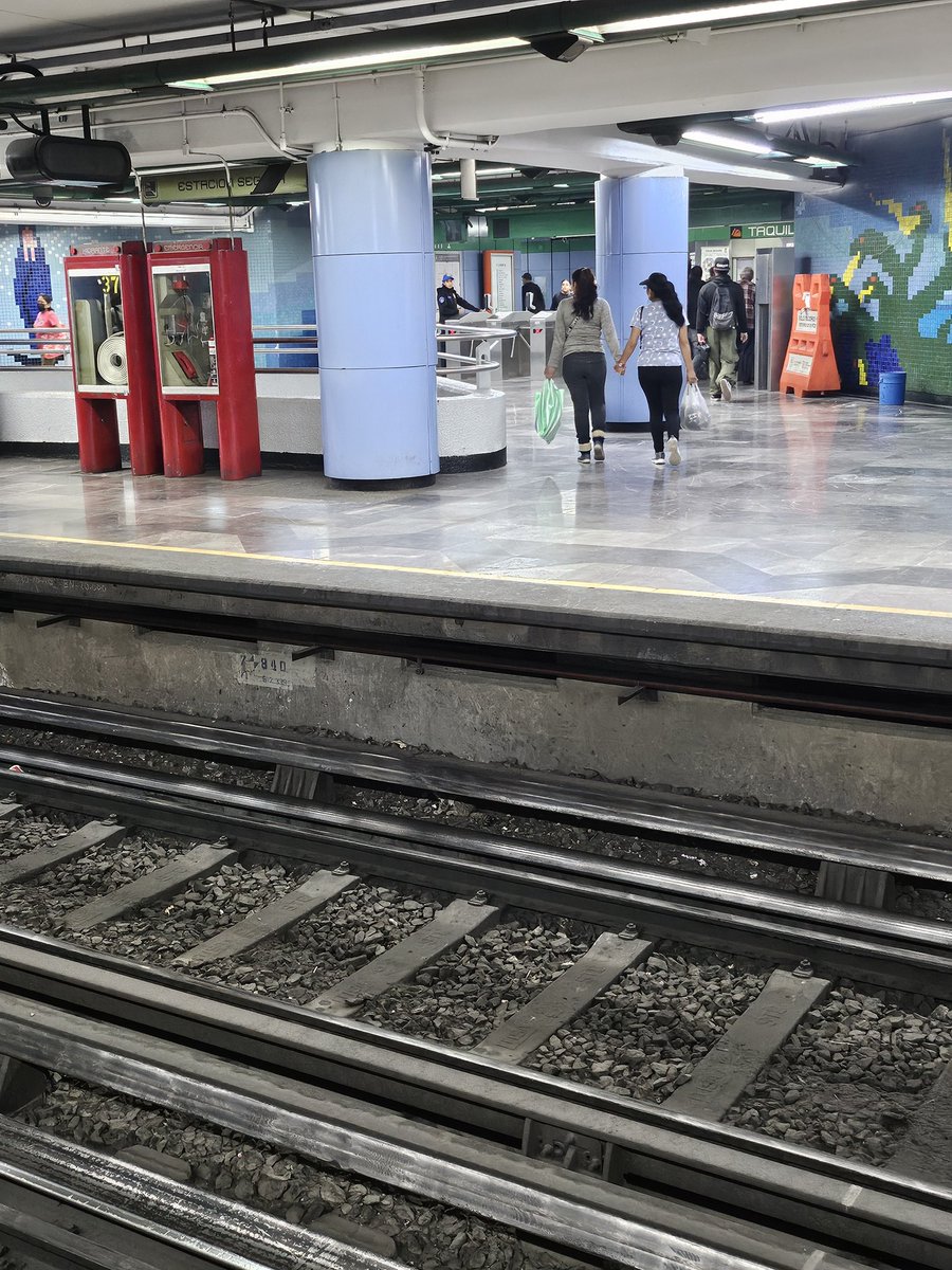 melonktty's tweet photo. @MetroCDMX ena estación UAMI de la línea 8 hay un gato en zona de vías https://t.co/V4J5VT5Obd