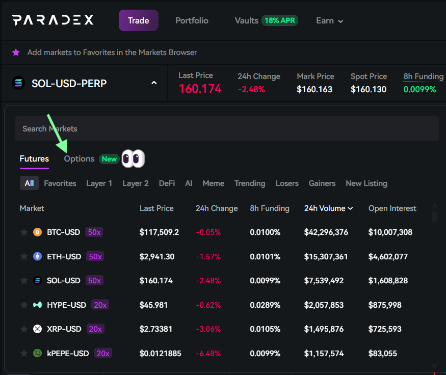 2 weeks left before Paradex SZN II ends <a href="/tradeparadex/">Paradex Network</a> 

Options farming meta still printing XP 🧠

You playing it safe with futures

or

 going full xp farmer with options? 

I heard rumors $DIME is coming. 

Also give this account a follow and thank me later <a href="/MoneyBadgersX/">MoneyBadgersX</a>