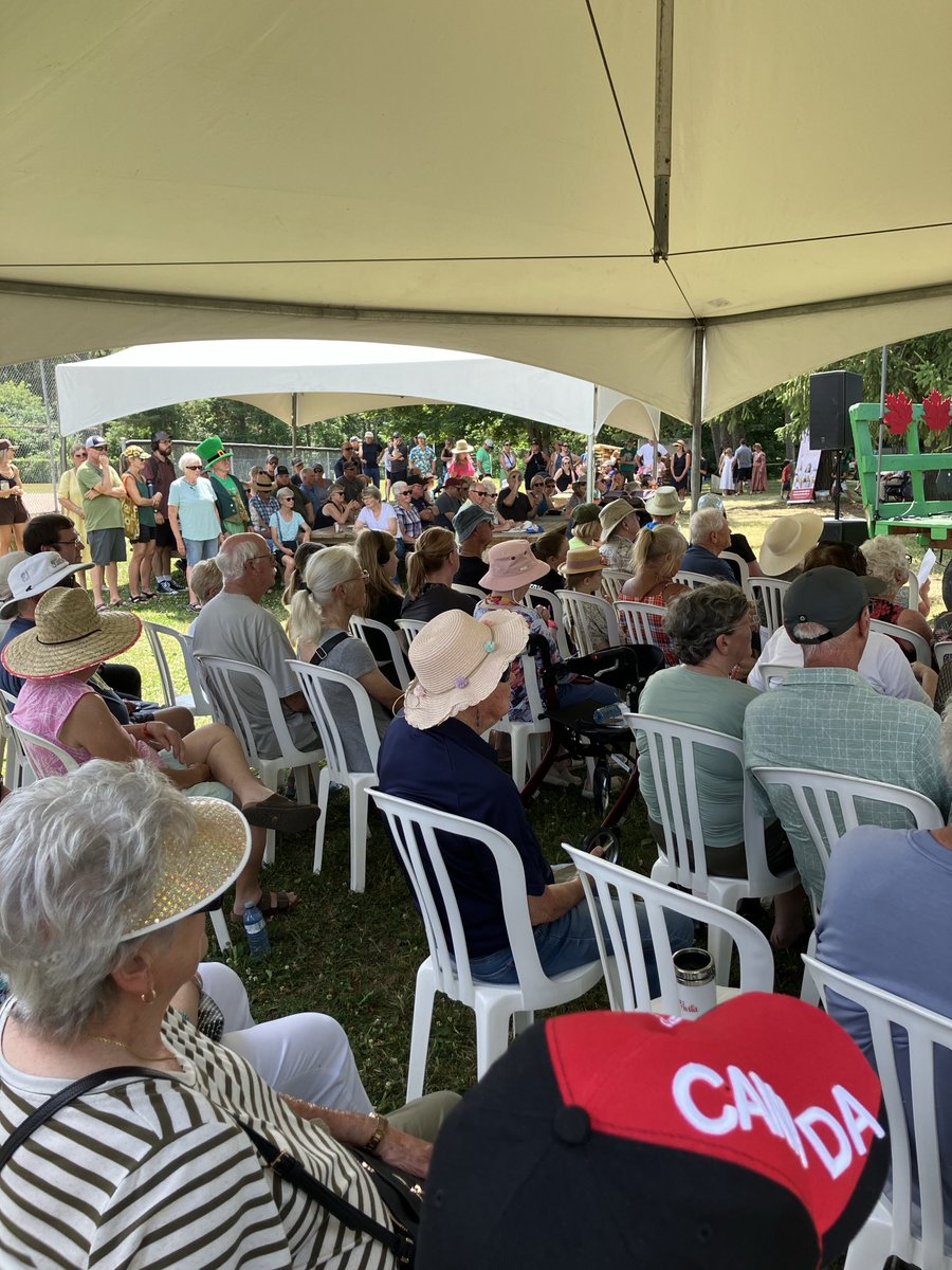 Happy to attend 200th anniversary of the founding of Ennismore. Great beginning to a weekend of celebration and commemoration. #history ⁦<a href="/SelwynTownship/">SelwynTownship</a>⁩ ⁦<a href="/nineships1825/">Nine Ships 1825</a>⁩