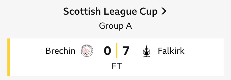 AlexRiceman's tweet image. Brechin Bad