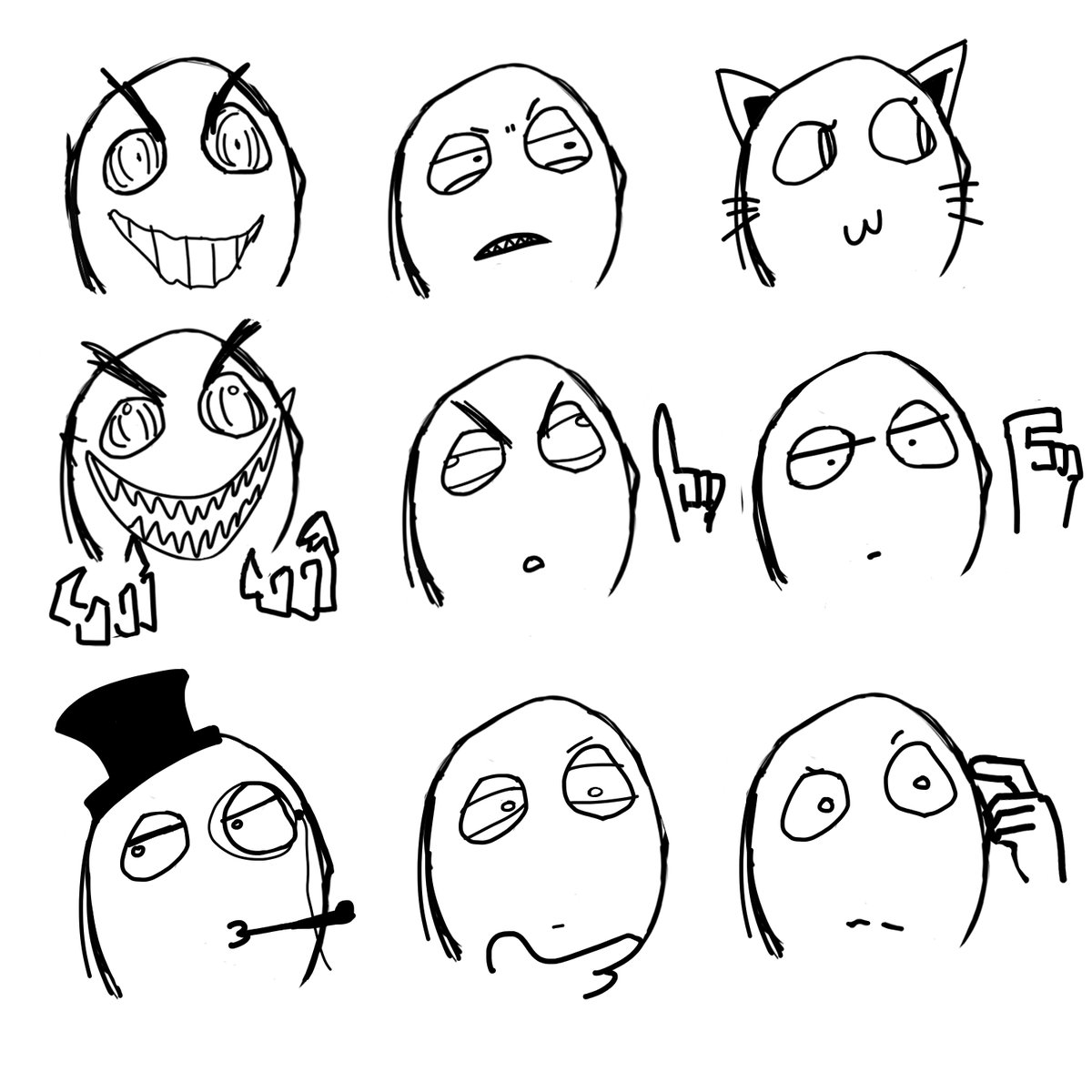 SpringSky5's tweet photo. dibujitos de unas versiones de derp heshos por mi :v https://t.co/dT4pOnX4sw