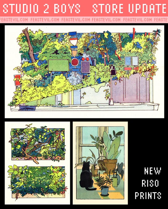 at long last! mine and @bothpalms webst🐱re is back :) we have lots of new stuff, lots of old stuff, lots of old stuff that is newly online. check it out! 