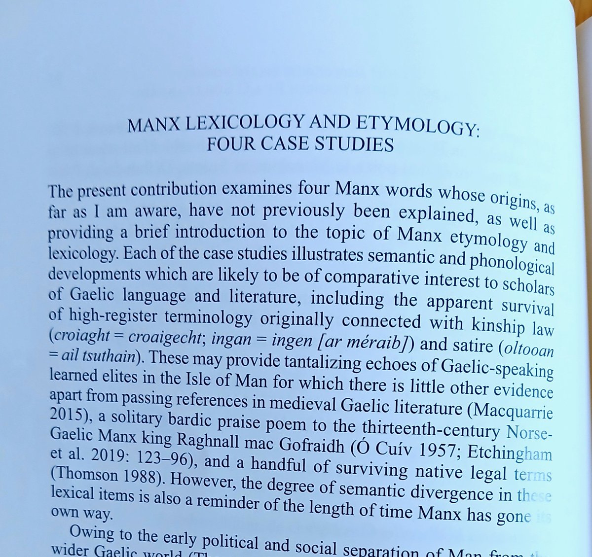 Delighted to see this article of mine in the latest issue of Éigse!