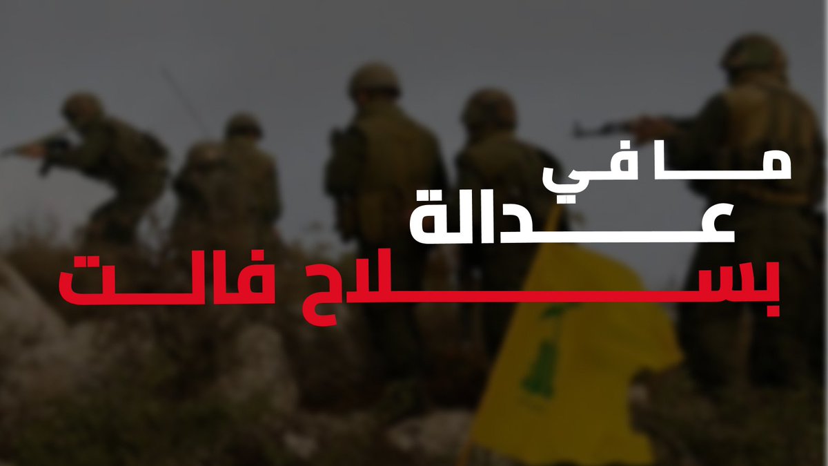 كل مشاكل لبنان بسبب سلاحكم