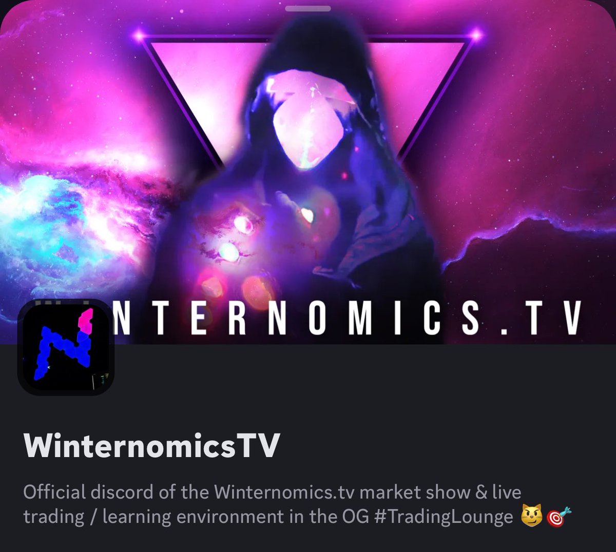 When ur sick of getting lied 2 by complete morons &amp; ready 2 step ur game up &amp; actually win at this game Winternomics.tv is must see 📺 bch’s join our discord &amp; actually learn how 2 treat trading like what it really is which is a business of u 😼👉 discord.gg/WinternomicsTV