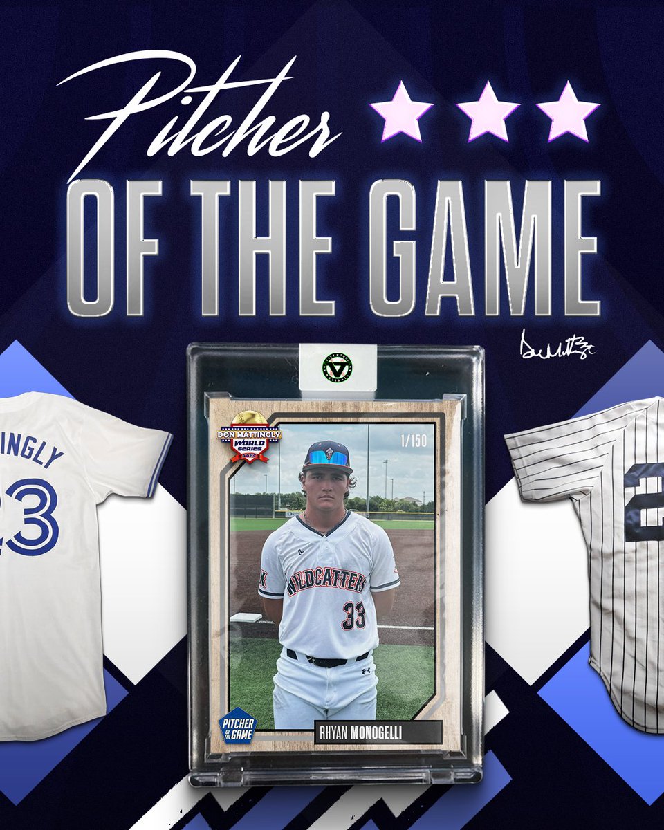 #MattinglyWS F: <a href="/WildcattersHS/">Wildcatters High School</a> 2026 Navy Mathisen 8, EE Cardinals Scout Team 2026 0
PoG: <a href="/DraysonGamez7/">Drayson</a> 2-2, 2B, RBI, 2R, BB
Pitcher: <a href="/RhyanM23/">Rhyan Mongelli</a> 5 IP, 4H, 0 ER, 2K
Notable: <a href="/Theblakequinn/">Blake Quinn</a> 2-2, 2B, R, BB