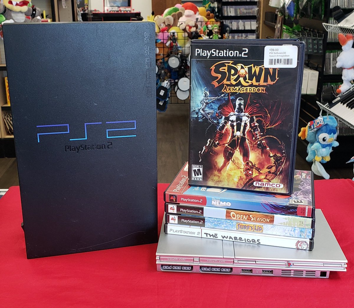 BigRedsRetroGmz's tweet image. When it comes to the PS2, we're you team fat or team slim?
#Sony #Playstation #PlayStation2 #PS2 #Spawn #TheWarriors #PhysicalMedia #RETROGAMING #retrogames