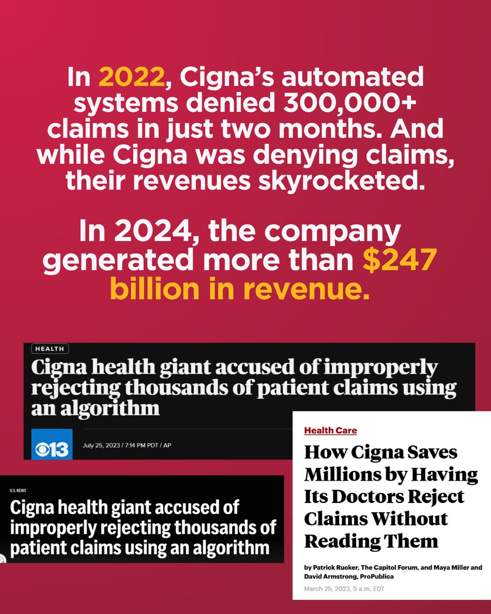 NationalNurses's tweet image. In our for-profit health care system, there's no way to balance profits and patient care. Which ones do you think CEOs are going to continue to fight for?