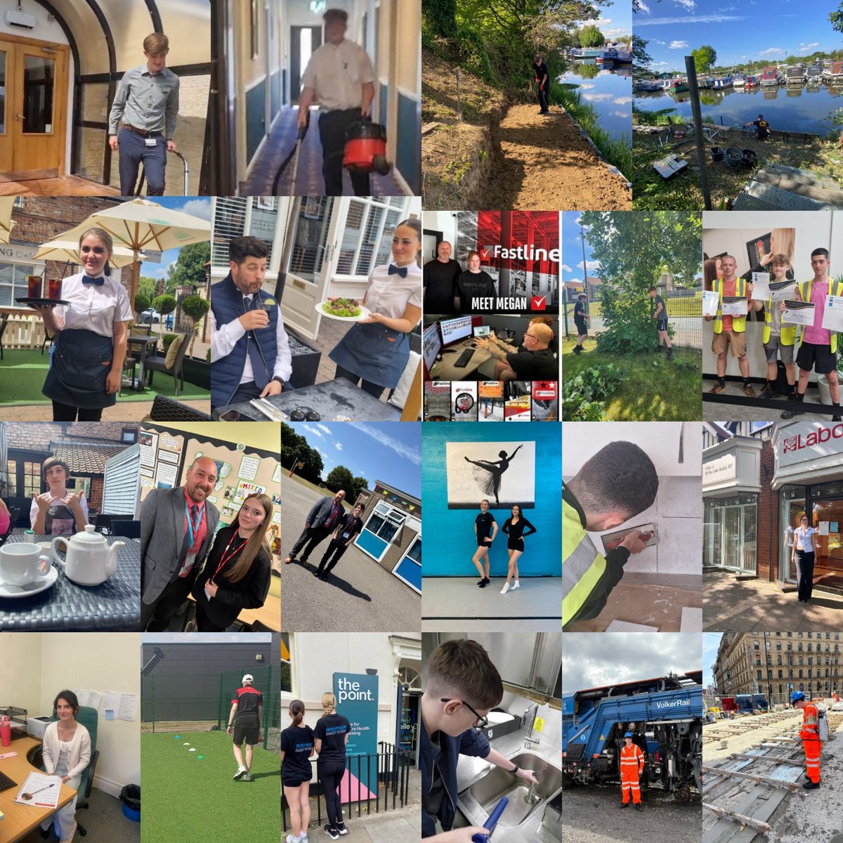 Over the course of this week we have had over 200 young people from our academy working in sectors such as: Education, Health Care, National Politics, Hospitality and Catering, Civil Engineering and much more. 

We are so proud of each and every one of them. 💙

#teamstwa