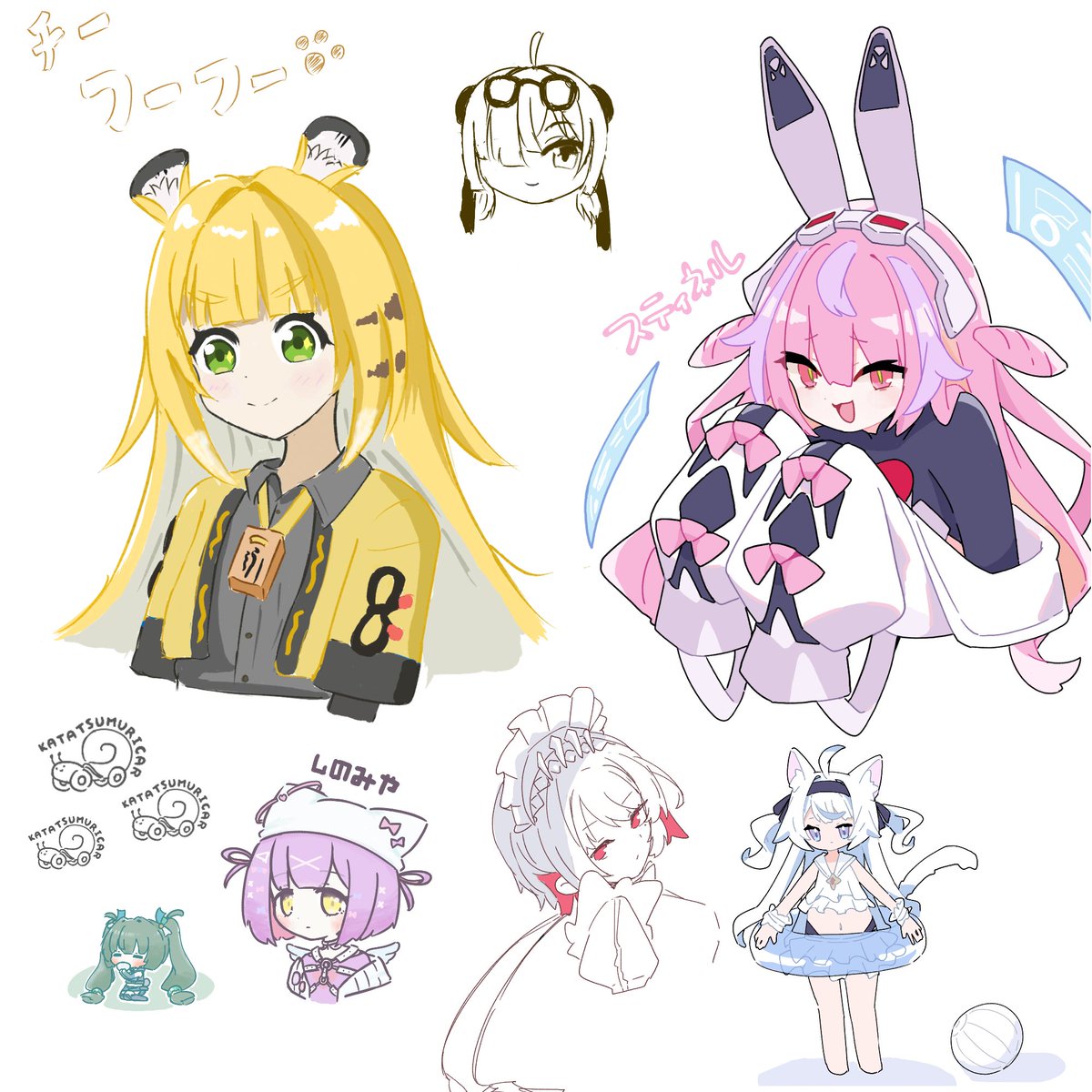 __Iz8's tweet image. 今日の絵チャ！おしゃべりお絵描き楽しすぎる😌