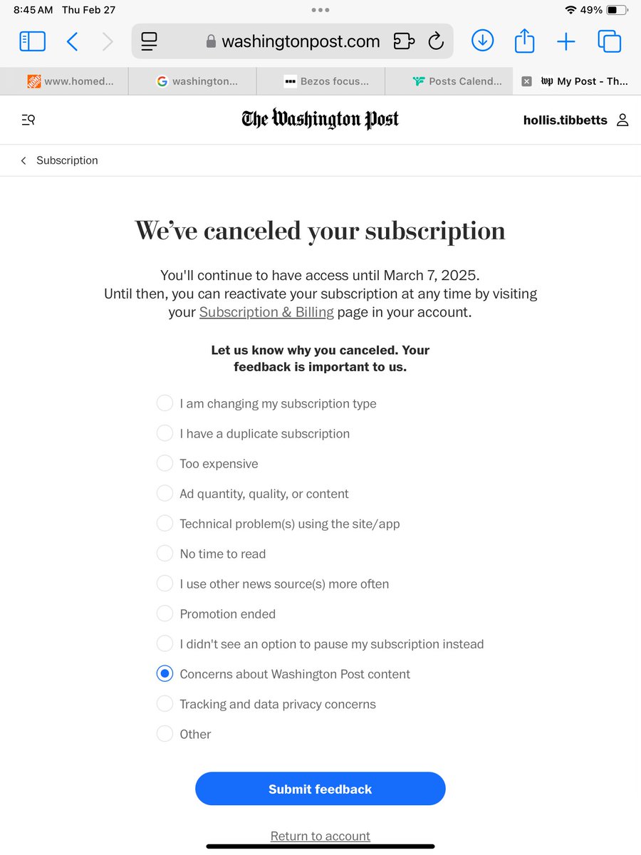 To <a href="/washingtonpost/">The Washington Post</a> - you know what you did, @jeffbezos