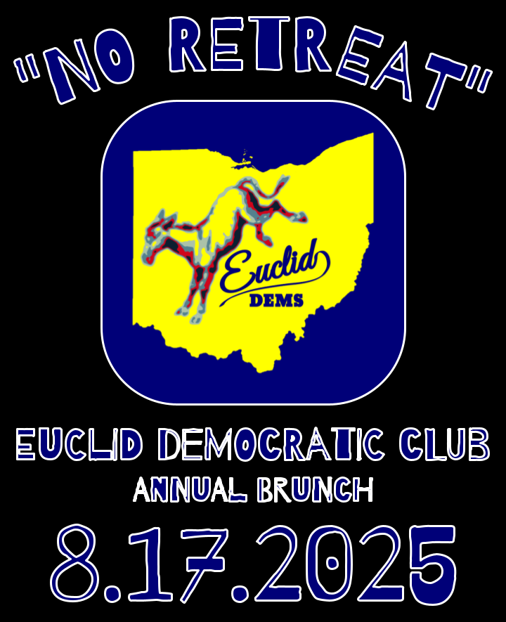 EuclidDemClub's tweet photo. Euclid Dems Brunch. Sunday 8/17/2025. Tickets now on sale. Register at: https://t.co/KkHqceIrid https://t.co/iTooY21tGb