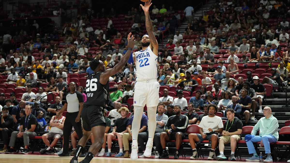 SixersWire's tweet image. Sixers rookie Johni Broome discusses VJ Edgecombe, Joel Embiid, legacy sixerswire.usatoday.com/story/sports/n…