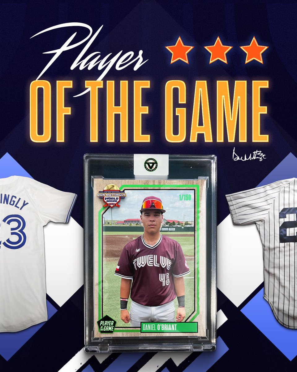 ✭Five Tool Texas✭ (@fivetooltexas) on Twitter photo #MattinglyWS F: <a href="/TwelveRecruits/">Texas Twelve Recruiting</a> Maroon 2026 2, Slammers Anderson 2026 1
PoG: <a href="/daniel_obriant/">Daniel J OBriant</a> 1-3, 2 RBI
Notable: <a href="/TommyHumphrey27/">Tommy Humphrey</a> 4 IP, 8K, H
Notable: <a href="/SouthpawCJ34/">Cole Johnson</a> 3 IP, 2K, 0H #MattinglyWS F: <a href="/TwelveRecruits/">Texas Twelve Recruiting</a> Maroon 2026 2, Slammers Anderson 2026 1
PoG: <a href="/daniel_obriant/">Daniel J OBriant</a> 1-3, 2 RBI
Notable: <a href="/TommyHumphrey27/">Tommy Humphrey</a> 4 IP, 8K, H
Notable: <a href="/SouthpawCJ34/">Cole Johnson</a> 3 IP, 2K, 0H